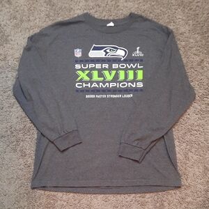 Seattle Seahawks Superbowl XLVIII Longsleeve T-Shirt